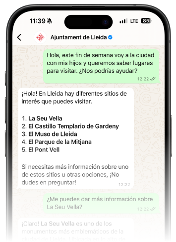 Ajutament lleida chatbot IA